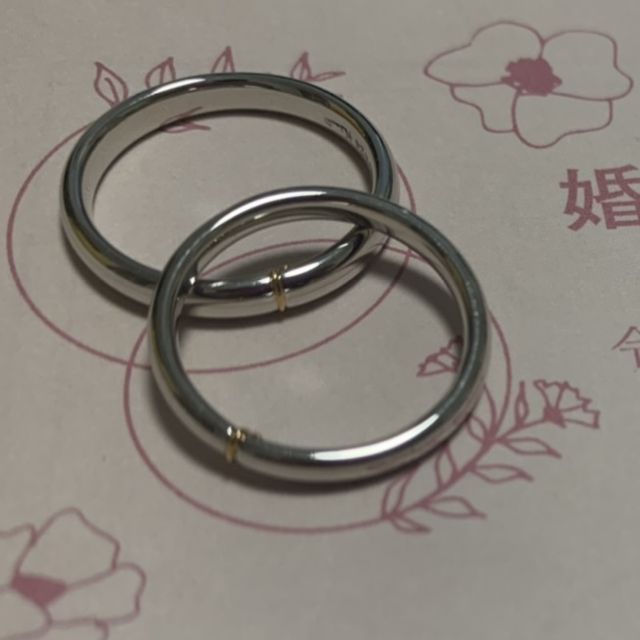 【ケイウノ ブライダル(K.UNO BRIDAL)の口コミ】 2人とも日常的につけられるデザインかつ、男女共に似合う指輪を、というこ…