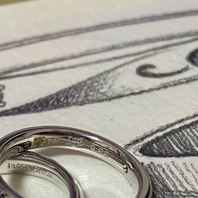 【ケイウノ ブライダル(K.UNO BRIDAL)の口コミ】 いくつかデザインを提案していただいた中で、このデザインが一番猫の落ち…