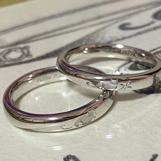 【ケイウノ ブライダル(K.UNO BRIDAL)の口コミ】 いくつかデザインを提案していただいた中で、このデザインが一番猫の落ち…