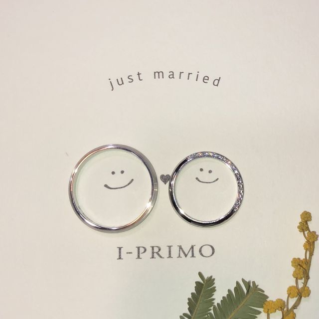 【アイプリモ(I-PRIMO)の口コミ】 事前にさまざまなリングを見ながら、アナエルのデザインが気に入ってお店…