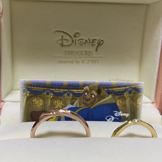 【ケイウノ ブライダル(K.UNO BRIDAL)の口コミ】 2人ともディズニーが好きで、ディズニーのデザインを買うことは決めていま…