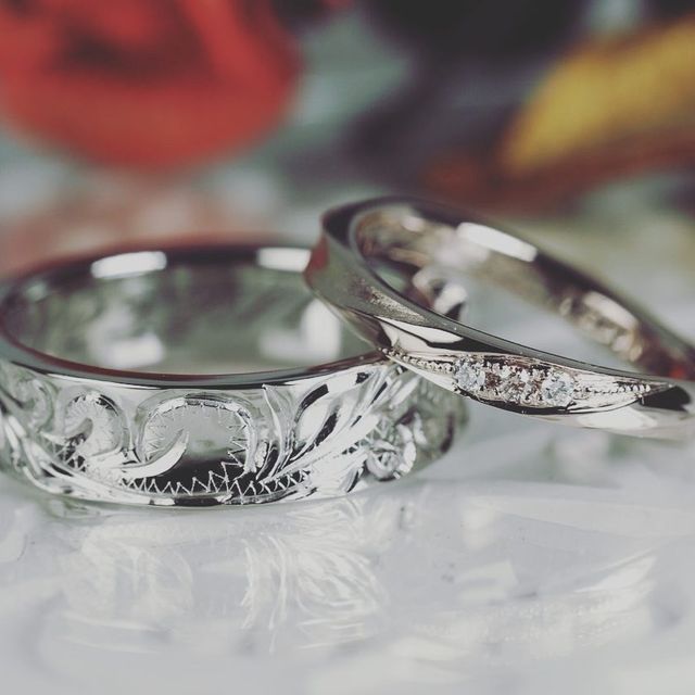 【Antille(アンティール)の口コミ】 既製品ではなく、世界に1つだけのオリジナルの指輪が作れる。店内にあるた…