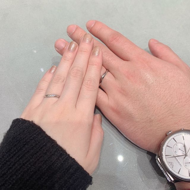 【アイプリモ(I-PRIMO)の口コミ】 いろいろなものを試着させていただきましたが、1番フィットするリングにし…