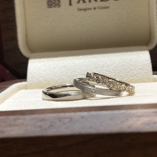 【TANZO.(鍛造指輪)の口コミ】 一生身に付ける物なので、変形等しにくい丈夫な鍛造製法で作りたいと考え…