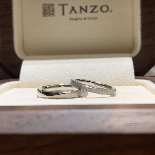 【TANZO.(鍛造指輪)の口コミ】 一生身に付ける物なので、変形等しにくい丈夫な鍛造製法で作りたいと考え…