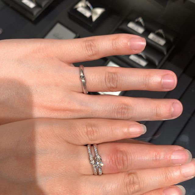 【エクセルコダイヤモンド(EXELCO DIAMOND)の口コミ】 ネット検索している時から、エクセルコダイアモンドのフェデリングがいい…