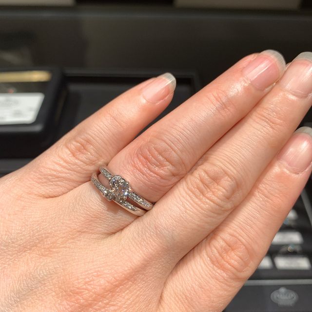 【エクセルコダイヤモンド(EXELCO DIAMOND)の口コミ】 ネット検索している時から、エクセルコダイアモンドのフェデリングがいい…