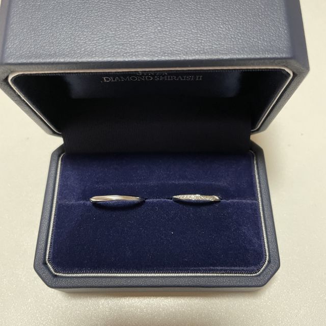 【銀座ダイヤモンドシライシの口コミ】 ダイヤモンドの知識が全くない私達にもスタッフさんが丁寧に説明して頂き…