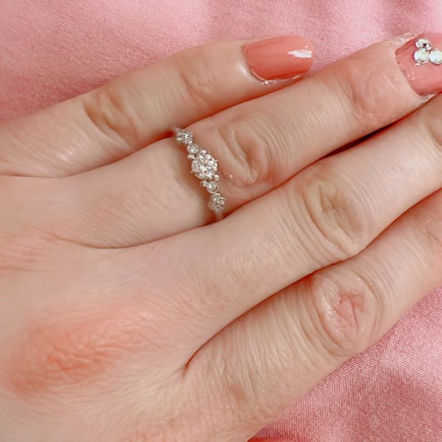 【Disney STEAMBOAT WILLIE(ディズニー スチームボートウィリー)の口コミ】 ディズニーが好きで、ミッキーシェイプがある指輪がいい！とずっと思って…