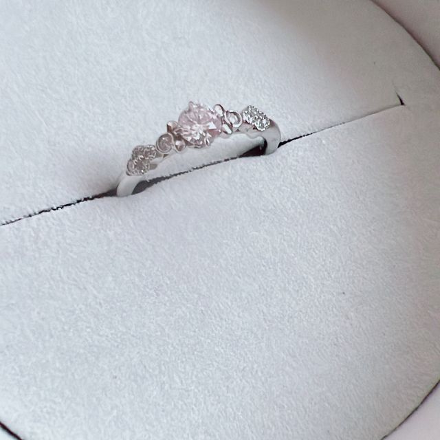 【Disney STEAMBOAT WILLIE(ディズニー スチームボートウィリー)の口コミ】 ディズニーが好きで、ミッキーシェイプがある指輪がいい！とずっと思って…