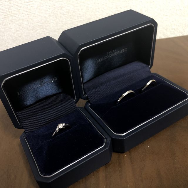 【銀座ダイヤモンドシライシの口コミ】 アフターサービスがしっかりしているところがとても良かったところとデザ…