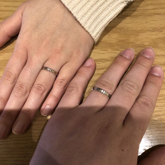 【TANZO.(鍛造指輪)の口コミ】 自分たちだけのオリジナルのデザインの指輪がほしかったので、オーダーし…