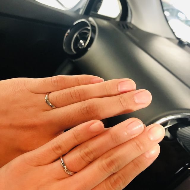 【ケイウノ ブライダル(K.UNO BRIDAL)の口コミ】 デザインもそうですが…1番の決め手は、永久メンテナンス無料のとこ…