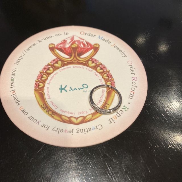 【ケイウノ ブライダル(K.UNO BRIDAL)の口コミ】 ブループーロという、コンセプト、また形が気に入った。
女の人のは5つの…