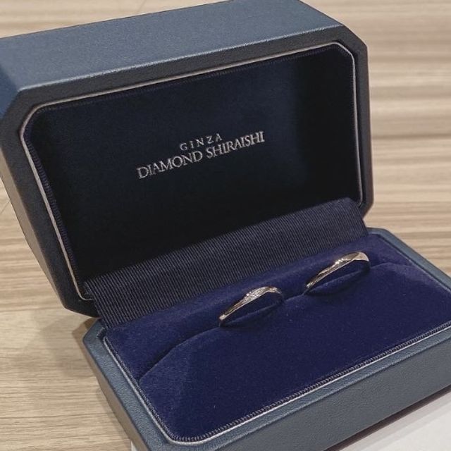 【銀座ダイヤモンドシライシの口コミ】 仕事の都合上あまり派手なものは着けられないのですがダイヤを入れたく店…
