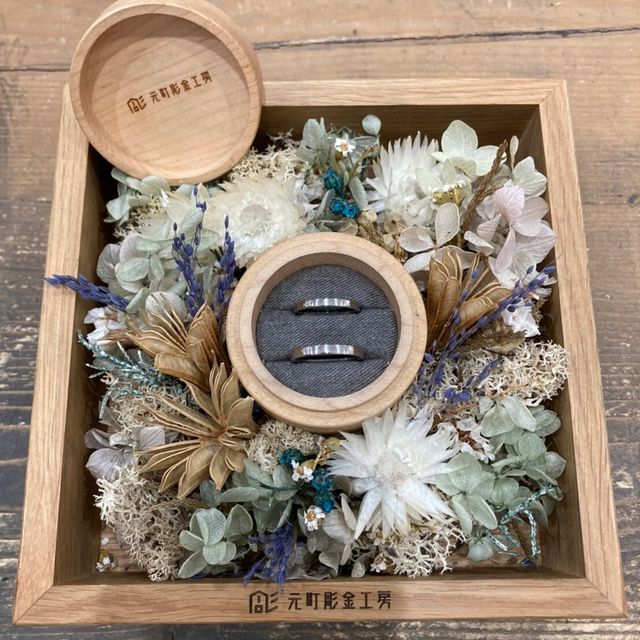 【鎌倉彫金工房の口コミ】 指輪のテイストはサイトなどを閲覧し事前にも考えてましたが実際にサンプ…