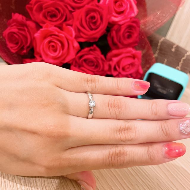 【ティファニー(Tiffany & Co.)の口コミ】 彼が選んでくれたのですが、事前に色々調べてくれたらしく女性に人気のテ…