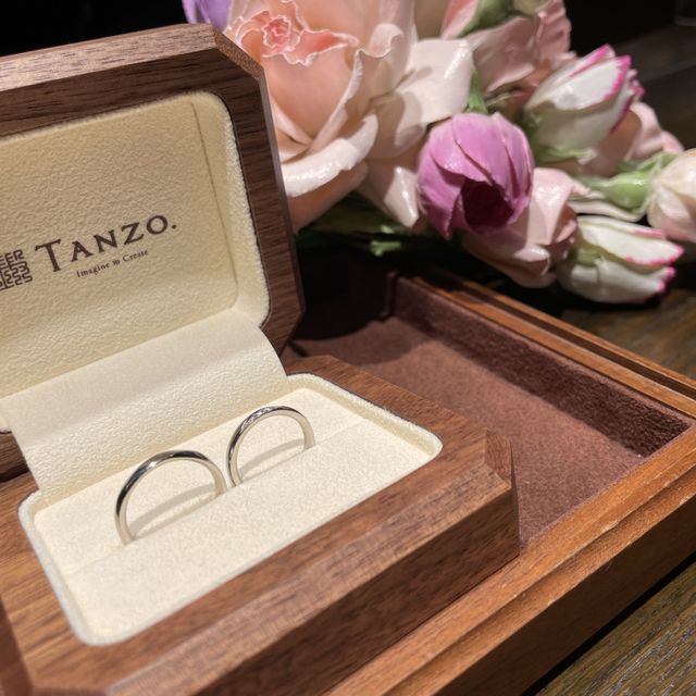 【TANZO.(鍛造指輪)の口コミ】 鍛造という製法が決め手です。また形状については多くの種類があるため悩…