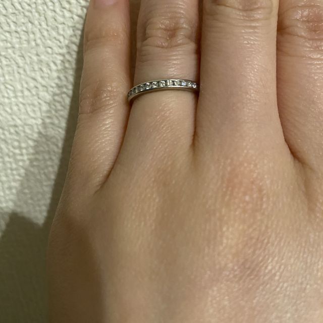 【ティファニー(Tiffany & Co.)の口コミ】 ダイヤが付いているタイプの指輪を探しており、色々な指輪のブランドを見…