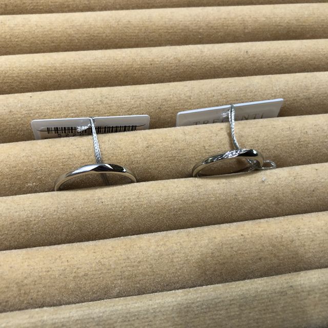 【TRECENTI(トレセンテ)の口コミ】 シンプルなデザインの中で、さまざまな種類(細さ、素材、ダイヤの個数など…