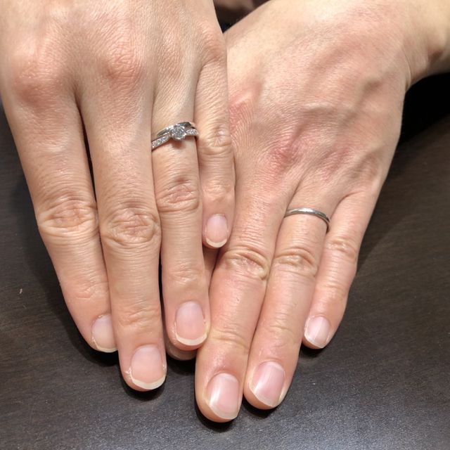 【TRECENTI(トレセンテ)の口コミ】 トレセンテにしかないフローラのデザインが可愛くて、婚約指輪を買うなら…