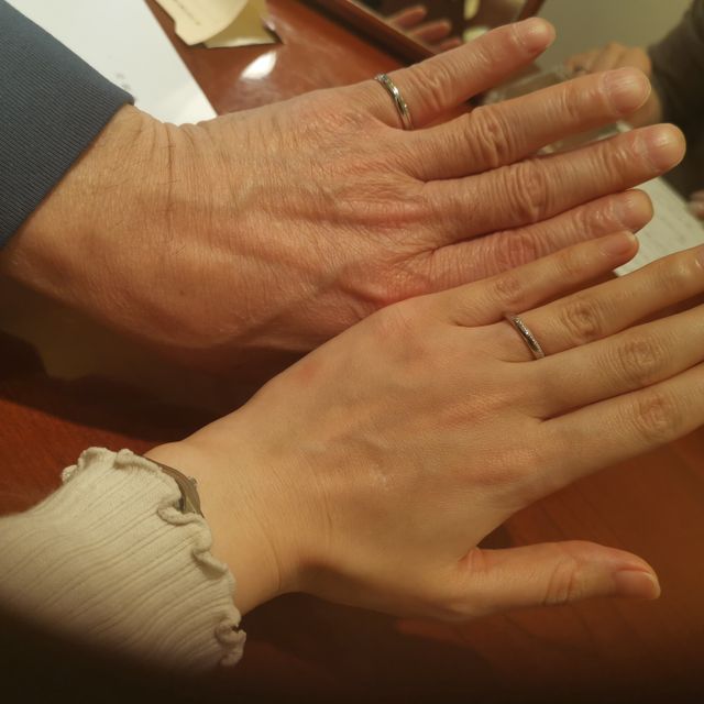 【TRECENTI(トレセンテ)の口コミ】 　シリーズは両方、コンティニュアーレです。
男性のボリューム感と横線が…