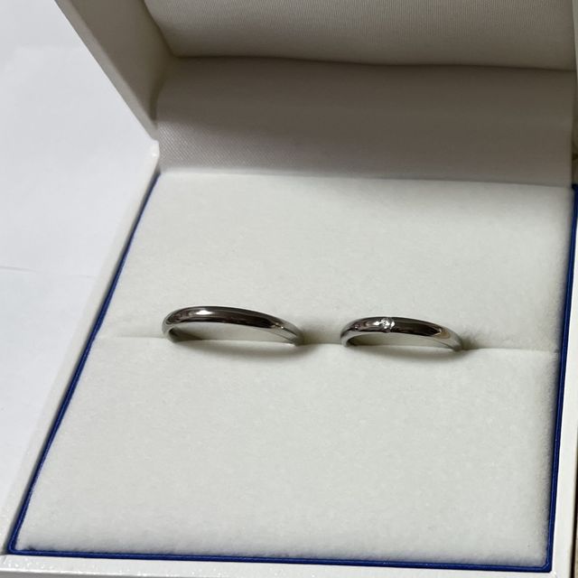 【FISCHER(フィッシャー)の口コミ】 ストレートのシンプルなデザインで、普段から着けていても、ダイヤが引っ…