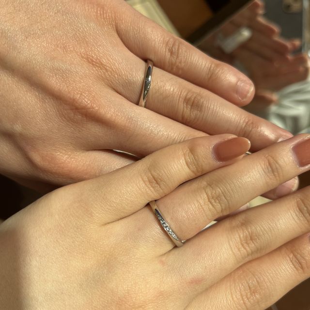 【TRECENTI(トレセンテ)の口コミ】 ダイヤの入り方が綺麗だったこと、自分からだけでなく、、他の人から見た…