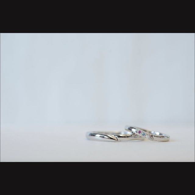 【CRAFY(クラフィ)の口コミ】 2人でデザイン考えて作れるオーダー結婚指輪だった為CRAFYさんに決めまし…