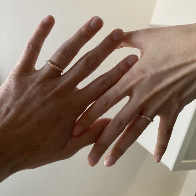 【銀座ダイヤモンドシライシの口コミ】 他社さんの商品も少し見て回ったうえで、商品のデザインと接客の雰囲気（…