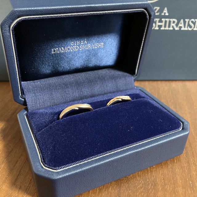 【銀座ダイヤモンドシライシの口コミ】 他社さんの商品も少し見て回ったうえで、商品のデザインと接客の雰囲気（…