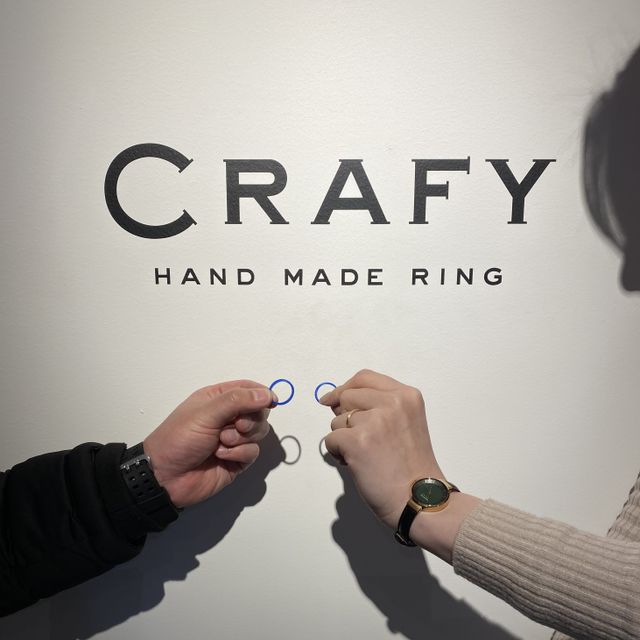 【CRAFY(クラフィ)の口コミ】 指輪のカラーがとても豊富で、ワックスと鍛造の2つの作成方法があるので、…