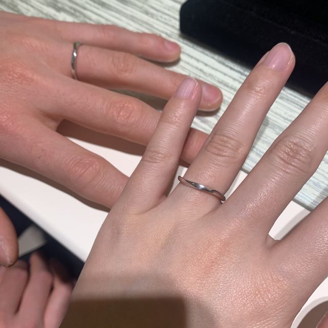 【TRECENTI(トレセンテ)の口コミ】 とにかく着け心地がいいので、毎日付ける結婚指輪としては良いかと思いま…