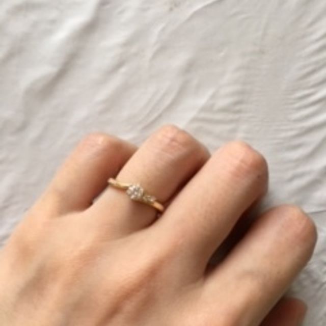 【アイプリモ(I-PRIMO)の口コミ】 婚約指輪は二人に合うデザインではなく、私個人に似合うもので良かったの…