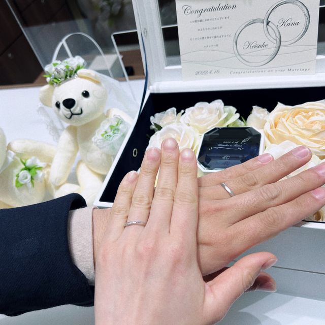 【4℃ BRIDAL(ヨンドシーブライダル)の口コミ】 デザインが豊富だった為自分の気に入ったデザインが見つけられた。価格が…