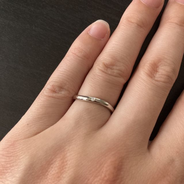 【アイプリモ(I-PRIMO)の口コミ】 シンプルなデザインを探していたので、いくつか試着しました。ウェーブタ…