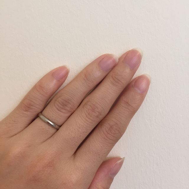 【カルティエ(Cartier)の口コミ】 指がとても綺麗にかつ細く見えます。手が小さい私でもとてもスッキリ見え…