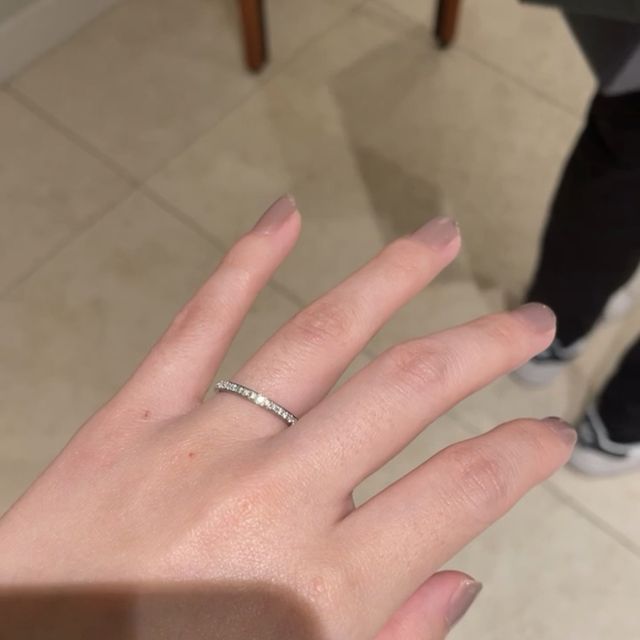 【エクセルコダイヤモンド(EXELCO DIAMOND)の口コミ】 フルエタニティで探していましたが、エクセルコダイヤモンドが1番ダイヤモ…