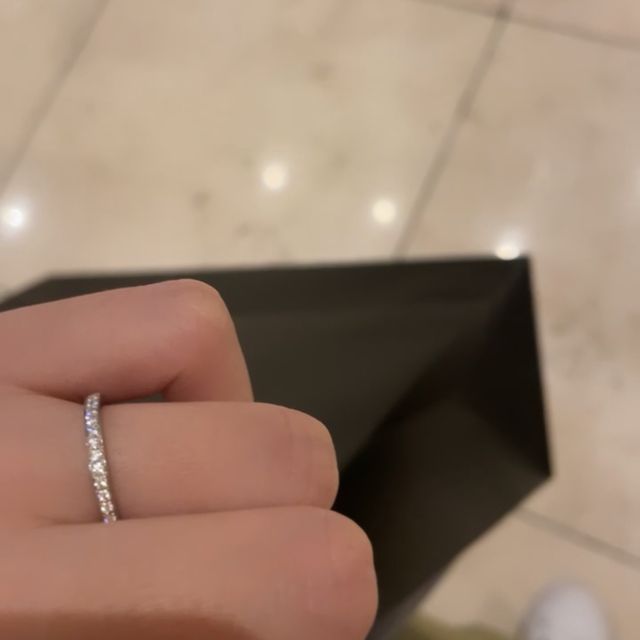 【エクセルコダイヤモンド(EXELCO DIAMOND)の口コミ】 フルエタニティで探していましたが、エクセルコダイヤモンドが1番ダイヤモ…