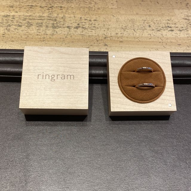 【ringram(リングラム)の口コミ】 二人で話し合ってすごく時間をかけながら自分達に合うのがどれなのかを担…