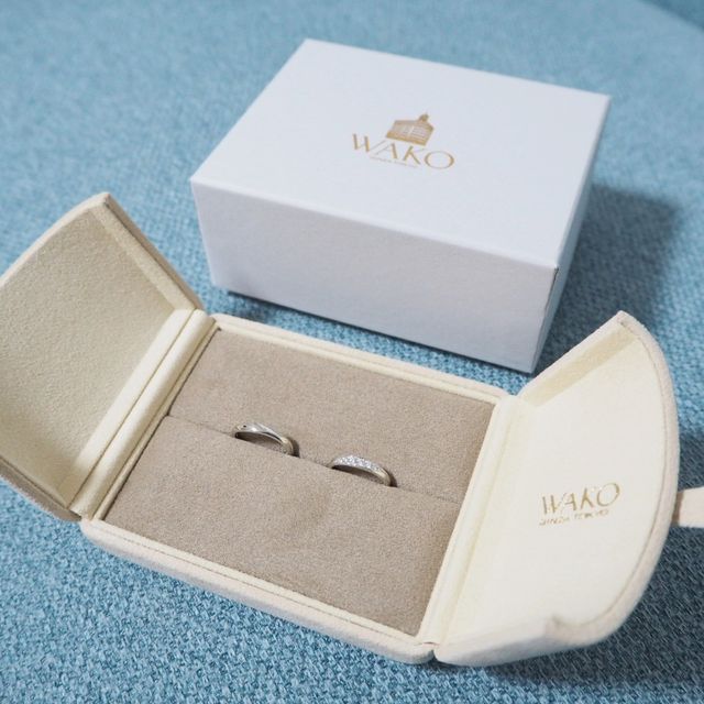 【和光ブライダルブティックギンザの口コミ】 夫と共にずっとつけるものなので、つけ心地がよいものを探していました。…