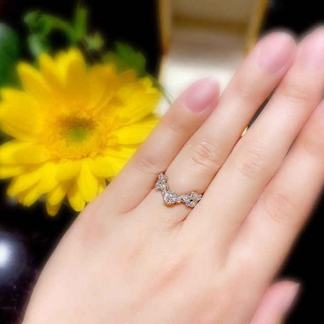 【ケイウノ ブライダル(K.UNO BRIDAL)の口コミ】 一生に一度、死ぬ時までずっと大切に身に付ける指輪なので、自分がおばさ…