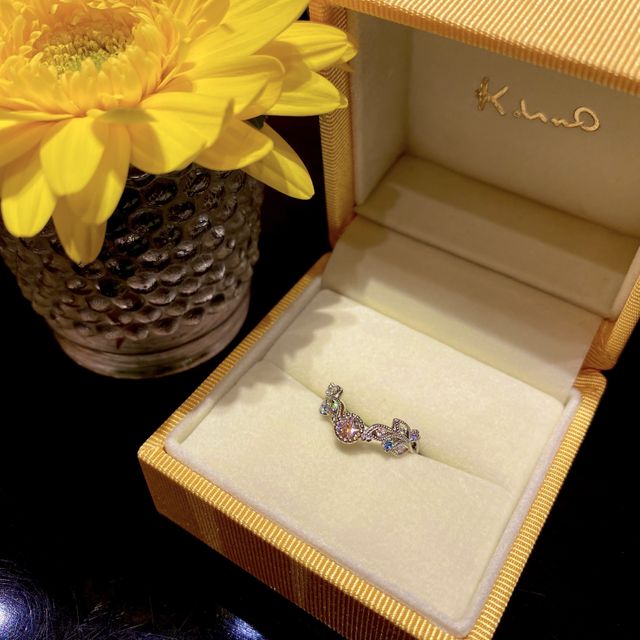 【ケイウノ ブライダル(K.UNO BRIDAL)の口コミ】 一生に一度、死ぬ時までずっと大切に身に付ける指輪なので、自分がおばさ…