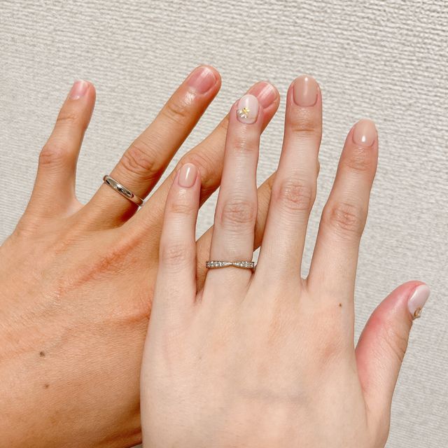 【ティファニー(Tiffany & Co.)の口コミ】 彼のは、シンプルなものがよかったので、なにもないほんとにシンプルなも…