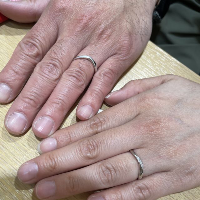 【TRECENTI(トレセンテ)の口コミ】 以前ハナユメフェスタに参加し、トレセンテさんの指輪の説明を聞き、デザ…