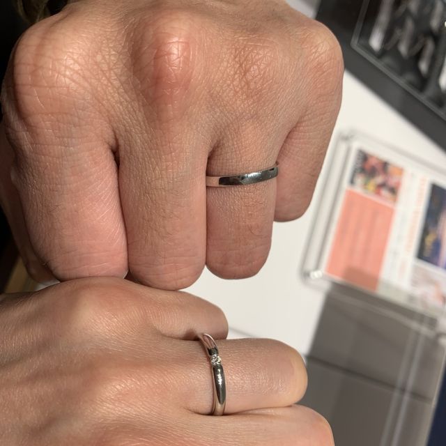 【銀座ダイヤモンドシライシの口コミ】 何件かお店を周り、ハイブランドの指輪と悩んでいたのですか、ダイヤモン…