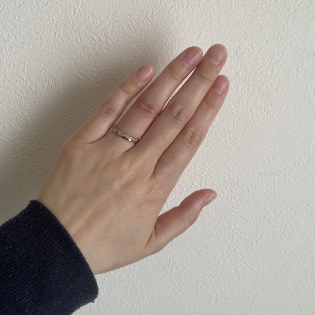 【ORECCHIO(オレッキオ)の口コミ】 オリジナリティのある、被らないデザインのブランドを選びました。指輪は…