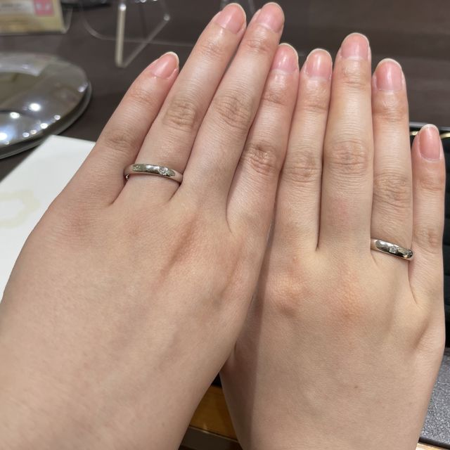 【TRECENTI(トレセンテ)の口コミ】 センターのデザインが個性的だけど、指に嵌めてみたら違和感が無くつける…