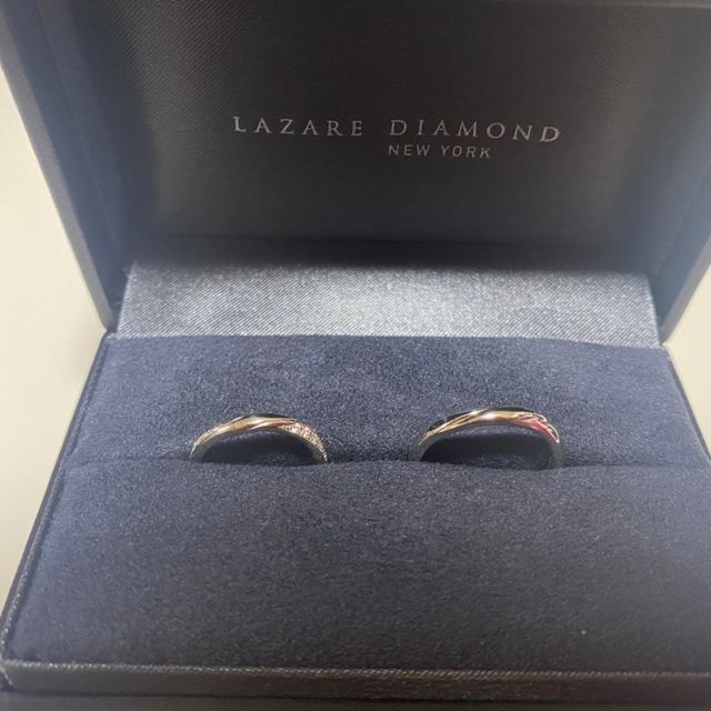 【ラザール ダイヤモンド(LAZARE DIAMOND)の口コミ】 何店舗か見て回ったんですが、指輪のデザイン、指輪の意味合いなどを自分…