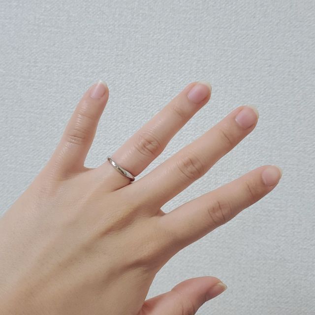 【銀座ダイヤモンドシライシの口コミ】 日常的につけられるよう、できるだけシンプルなものを選びました。ほんの…